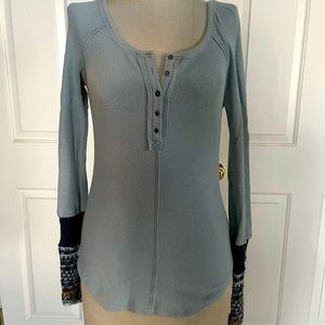 Free People Thermal Henley